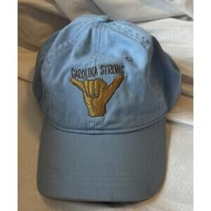 Vintage Rare UNC North Carolina Tar Heels Carolina Blue "Carolina Strong" Hat